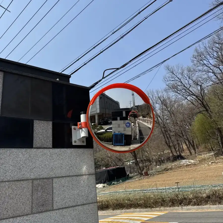 부천반사경설치 - 경사로 구간 시공 사례